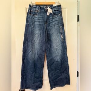 American Eagle Outfitters Women's Blue Flare Jeans